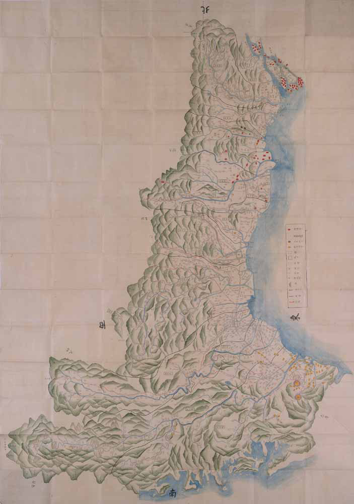 伊勢国全図　拡大図