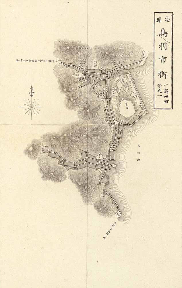 鳥羽市街　拡大図