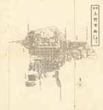 上野市街　拡大図
