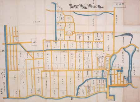 三町掛古絵図　拡大図