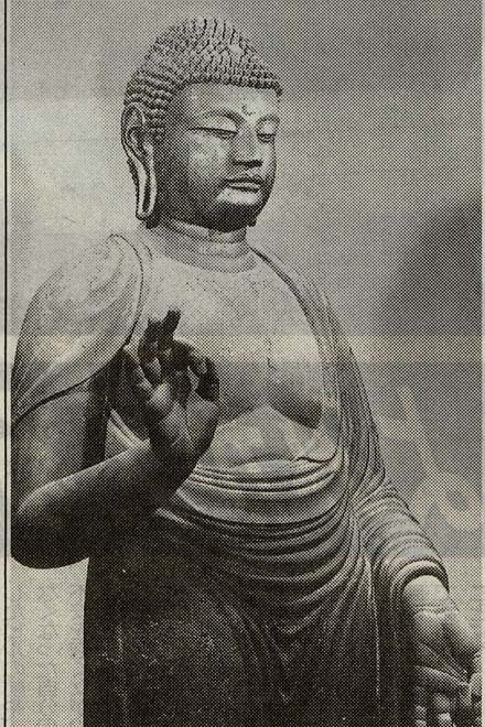 慈恩寺の木造阿弥陀如来立像