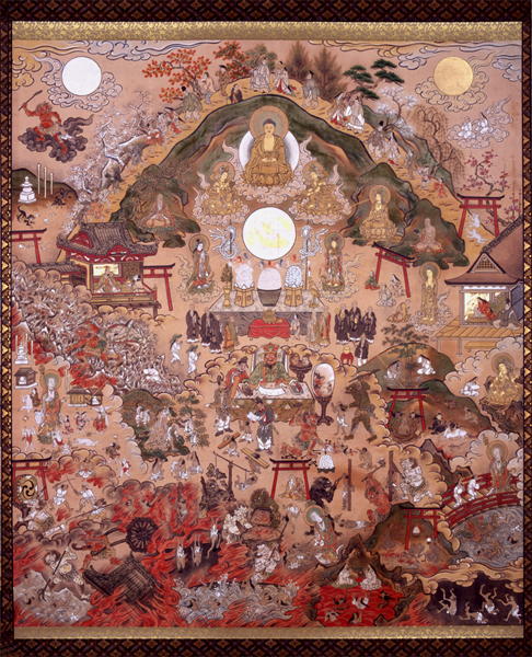 蓮蔵寺・熊野観心十界曼荼羅