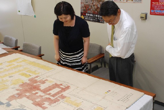 西丸下上屋舗絵図
