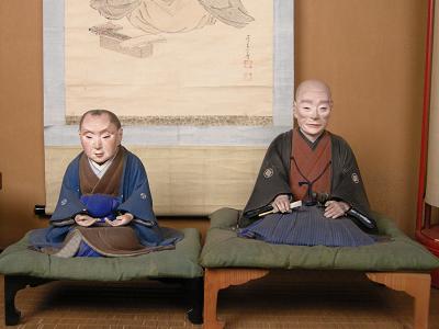 安本亀八作「角田半兵衛・みか夫妻像」伊賀まちかど博物館はなびし庵ＨＰより