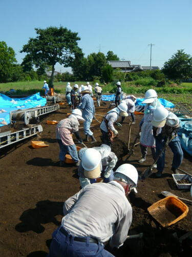 東加座地区の第160次調査に着手しました！