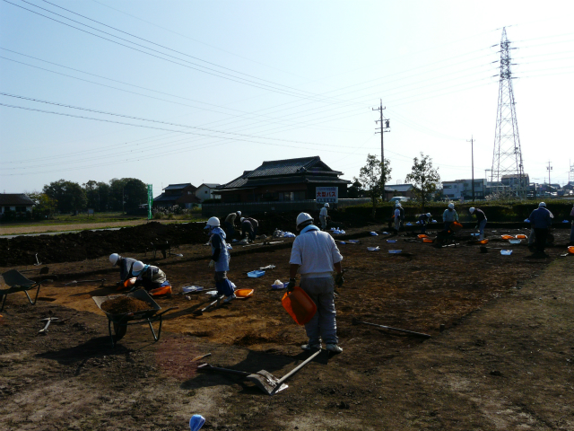 173次調査区（北西から）