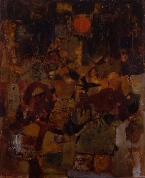 小林研三〈ベルの想い出(犬)〉1950年